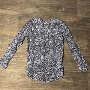 Old Navy casual Casual Peasant Blouse Longer Back